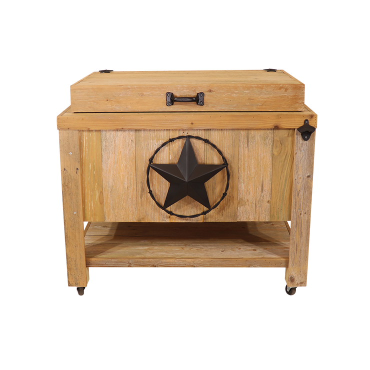 Frio Cooler 65 QT. - Star w/ Barbed Wire