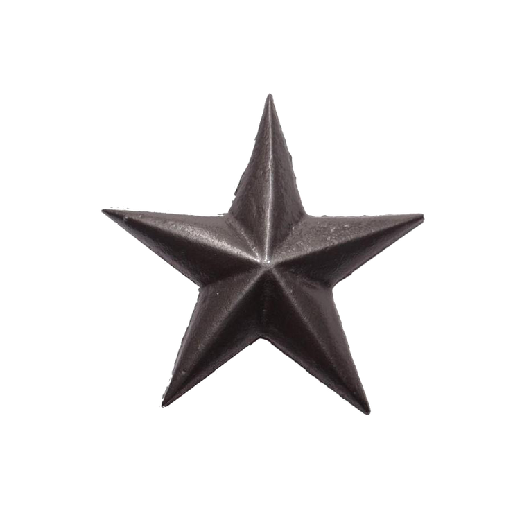 1-3/4" Cast Star, Nail In - Pewter