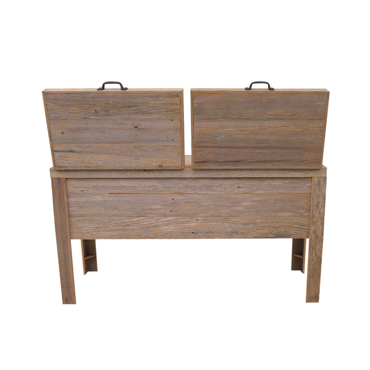 Rustic Double Coolers - Barbed Wire - HRCODB004B 3
