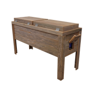 Rustic Double Coolers - Barbed Wire - HRCODB004B 6